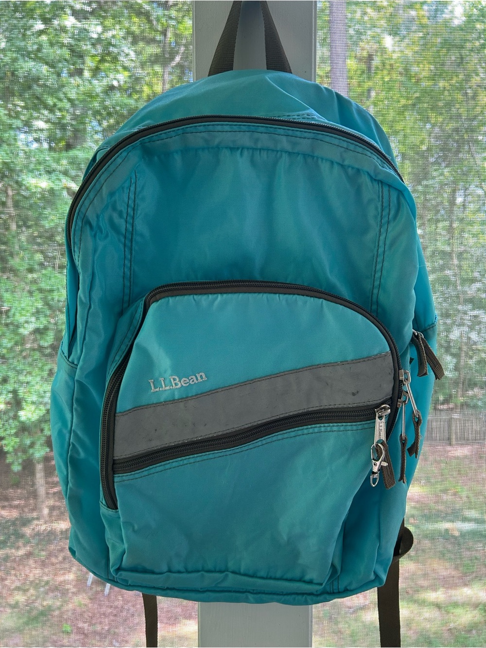 L.L. Bean Teal Deluxe Backpack